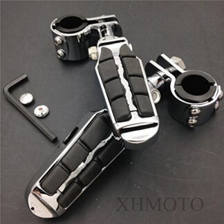 1" 1 1/4" ENGINE GUARDS Tombstone Clamp Foot peg for Harley Sportster 1340