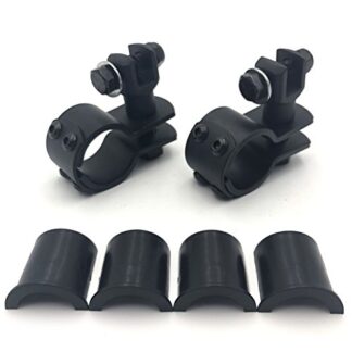 1" 1 1/4" Engine Guard Crash Bar Mount Foot Peg Clamps for KAWASAKI VULCAN VN400