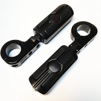 1 1/2" Skull Foot Pegs Mount P-Clamps mounting Bracket For GoldWing GL1800 GL1500 GL1100