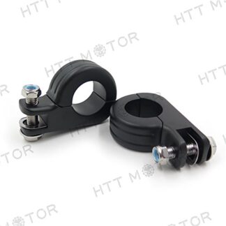 1 1/4" Engine Guard Crash Bar Mount Footpeg P Clamps for KAWASAKI VULCAN TRIUMPH