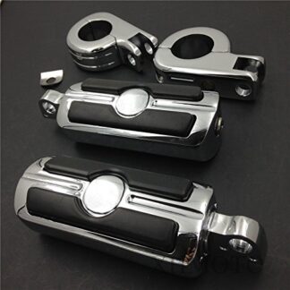 1 1/4" Highway Skull Foot Pegs P-Clamps For Harley Sportster 883 1340 XL1200