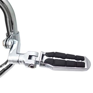 1.25" Highway Radical Tombstone offset Mount Clamp Foot peg for GoldWing GL