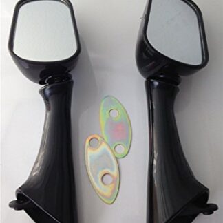 Htt Moto Noir OEM de remplacement Racing miroirs pour 1991–1998 Honda CBR 600 F2 F3/1993–1997 Honda/1993–1996 Honda Cbr1000 F/1990–1997 Honda Vfr750 F/1998–1999 Vfr800 F