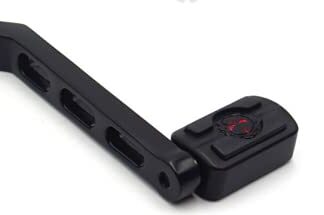 1pc Brand New Black Heel Shift Lever SKULL Shifter Peg