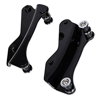 4 Point Docking Hardware Kit For Harley Touring Models 2014-2016 -- Glossy Black