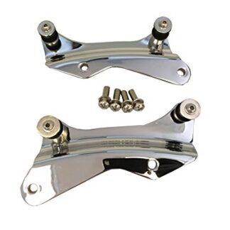 4-Point Docking Hardware Kit for 2014-up Harley Davidson Touring Road King Road Glide Street Glide - Chrome