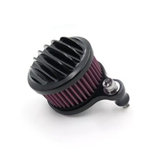 Air Cleaner Intake Filter System Kit For Harley Sportster XL883 XL1200 1988-2015 Black See description for detail