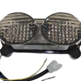 AlphaMoto Taillight Brake Tail Light Kawasaki Zx 6R 1998 1999 2000 2001 2002