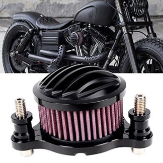 Amazinea Black Air Cleaner Intake Filter for 2004-2014 2013 2012 2011 Harley Sportster Harley Sportster XL883 XL1200