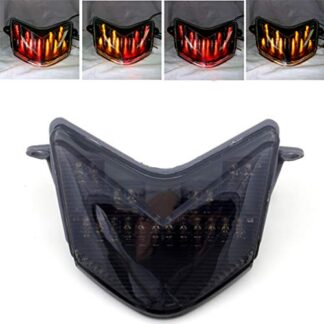 Areyourshop Integrated LED TailLight Turn Signals For Kawasaki Ninja ZX-6R/6RR/636 ZX10R Smoke