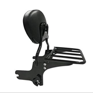 Backrest Sissy Bar w/Luggage Rack for 97-08 Harley Road Glide Street Glide