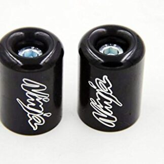 Bar Ends For Kawasaki Ninja Ex 250 Ex500 Ex650R Zx6R-636 Zrx1100 Zzr1200 Black