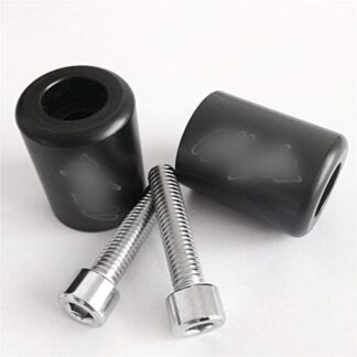 Bar Ends For Kawasaki Ninja Ex250 Ex500 Ex650R Zx6R-636 Zrx1100 Zzr1200 Black