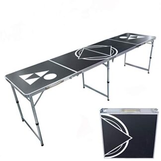 Beer Pong Table Portable Party 8ft Folding Indoor Outdoor Game Table Party Camping