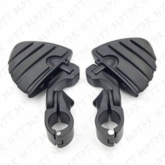 Black 2.5" Short FootPeg Kit 1.25" Engine Guard For Kawasaki VULCAN VN400 VN800