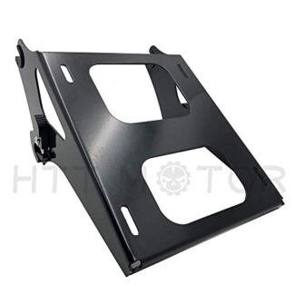 Black Detachable 2Up Tour-Pak Luggage Rack For Harley Touring Road King 14-16