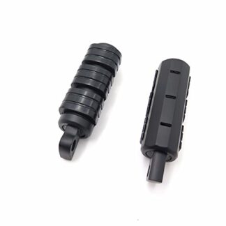 Black FootPeg For Harley w/ Male Mount Road King Sporster 883 1200 XL Touring