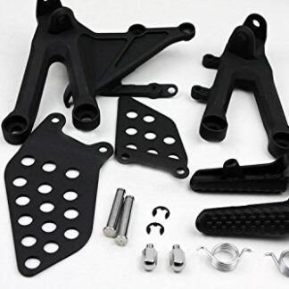 Black Front Rider Foot Pegs Bracket Fit For Cbr1000Rr 2004 2005 2006 2007