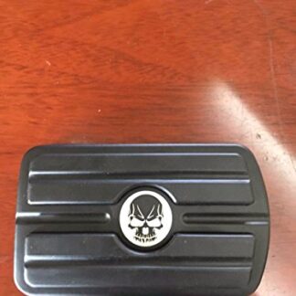 Black Harley Davidson Touring Softail Brake Pedal Large Pad H-D Willie G. Skull
