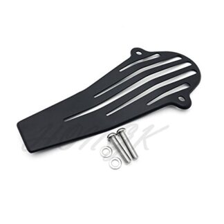Black Iron Plate Drive Shaft Cover For Yamaha V-Star 650 1100 Classic Custom 128MM