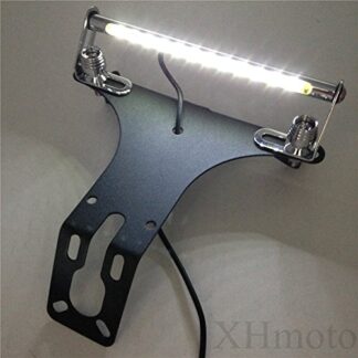 Black LED light Fender Eliminator Tidy Tail Fit For 2004-2012 Yamaha Yzf R1 Yzf-R1 Yzfr1