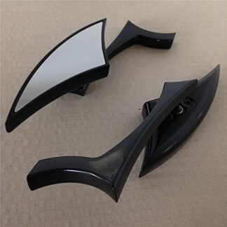 Black Spear Blade Mini Mirrors For Kawasaki Vulcan Vn 750 800 900 1500 1600