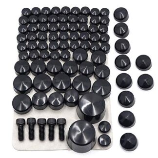 Bolts Toppers Caps For 2007 2008 2009 2010 2011 2012 Harley Softail Twin Cam Chr