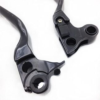 CNC Aluminum Skull Zombie Black Brake Clutch Lever for Harley FXSTC Softail Custom FXSTB Night Train