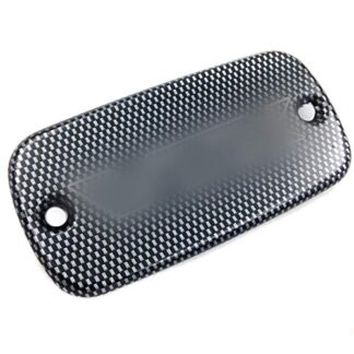 Carbon Billet Brake Oil Fluid Reservoir Cap For 2002-2011 Vtx 1800 Vtx1800