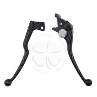 Carbon CNC Shorty Brake & Clutch Levers Hand For Suzuki GSXR 600 750 95 Handle