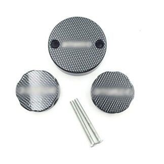 Carbon Fiber Billet Reservoir Cap For Monster Supersport 748 848 1098 1198 Aprilia Rsv