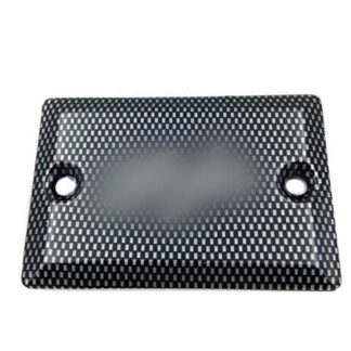 Carbon Master Cylinder Cap For Kawasaki Ninja 250 500 650R Zx600 Zzr600 Zx6 12R
