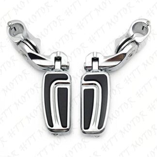 Chrome 2.5" Short Foot Peg Kit 1.25" Engine Guard For DLX600 Shadow VT600