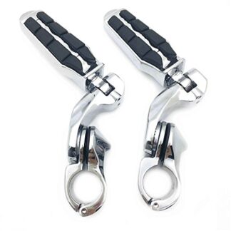 Chrome 2.5" Short Foot Peg Kit 1.25" Engine Guard For Shadow 400 steed400