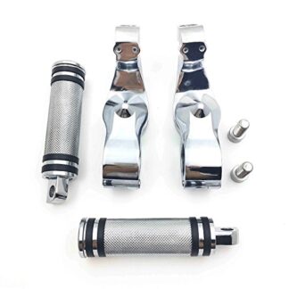 Chrome 2.5" Short Foot Peg Kit 1.25" Engine Guard For SuperLow 1200T XL1200T