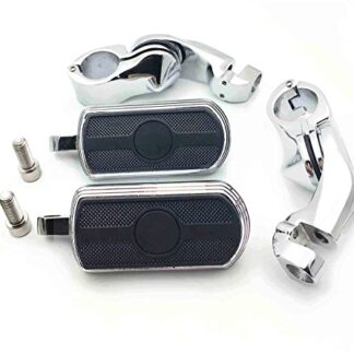 Chrome 2.5" Short Foot Peg Kit 1.25" Engine Guard For Suzuki BOULEVARD M50Z C90