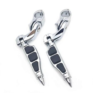 Chrome 2.5" Short Foot Peg Kit 1.25" Engine Guard For Yamaha V-STAR XVS1300