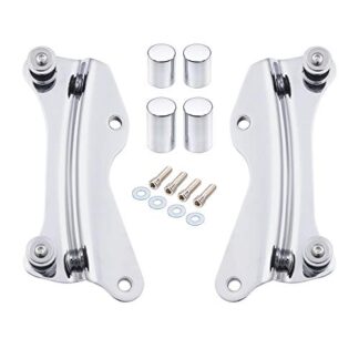 Chrome 4 Point Docking Hardware Kit for Harley Road King Street Glide 2014-2017