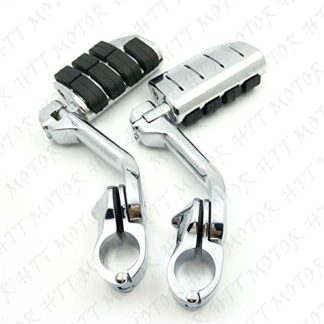Chrome 5" Long Foot Peg Kit 1.25" Engine Guard For Valkyrie 1800 2004