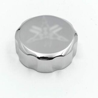 Chrome Billet Rear Brake Fluid Reservoir Oil Cap For Yamaha Yzf R6 R6S R1