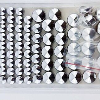 Chrome Bolts Toppers Caps For 1996-2006 Harley Road King Twin Cam Flh Model