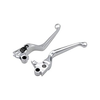 Chrome Brake Clutch Hand Lever For Harley Xl Sportster 883 1200 Softail Dyna Road King Touring Models