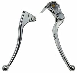 Chrome Brake Clutch Lever Fit For Kawasaki Ninja 636 Zx Zx6R Zx6Rr 2005 2006