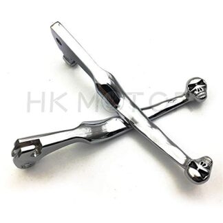 Chrome Brake Clutch Skull Lever for Yamaha XV250 XV535 XV700 XV750 XV1000 XV1100