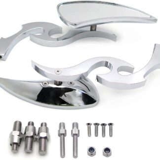 Chrome Custom Course Lame Miroirs s'adapter pour Yamaha Yzfr1 R1 R6 Fzr600 Yzf600r