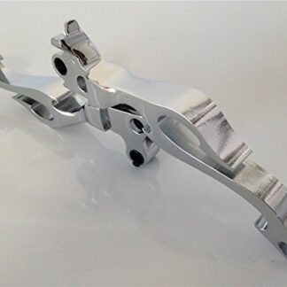 Chrome Flame Lever Harley Flstc Heritage Fxdwg Dyna Wide Glide Fxdb Street Bob