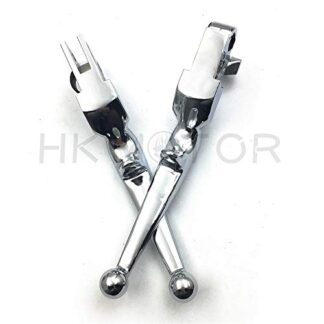 Chrome Hand Levers Harley Flstc Heritage Fxdwg Dyna Wide Glide Fxdb Street Bob