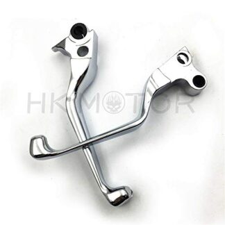 Chrome Lever Fit For Harley Flstc Heritage Fxdwg Dyna Wide Glide Fxdb Street Bob