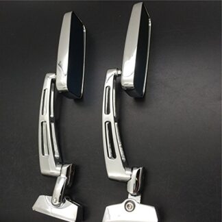 Chrome Mirrors Fit for Ducati Kawasaki Suzuki Yamaha sport Motorbikes