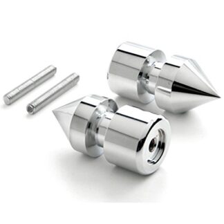 Chrome Spike Swingarm Spools Sliders Paddock bobbins Racing Dirt Motorcycle Fit For Yamaha R1 YZF-R1 1998 1999 2000 2001 2002 2003 2004 2005 2006 2007 2008 2009 2010 2011 2012 2013
